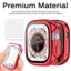 Vỏ đồng hồ cho Apple Watch Ultra 49mm Vỏ bảo vệ 360 Full Soft TPU bảo vệ màn hình cho iWatch Ultra 49mm