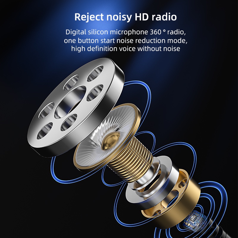 Micro thu âm không dây cài áo SX21 - Lọc tiếng ồn chủ động - quay video - livestream - Chính Hãng HD DESIGN