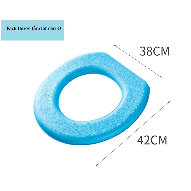 Tấm Lót Bồn Cầu Chống Thấm Nước, Miếng Lót bồn Vệ Sinh Tiện Lợi