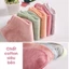 Tất vớ cổ cao nữ nam trơn phong cách Vintage Hàn Quốc chất cotton co giãn hàng xuất dư thời trang cháy phố HANASO T102