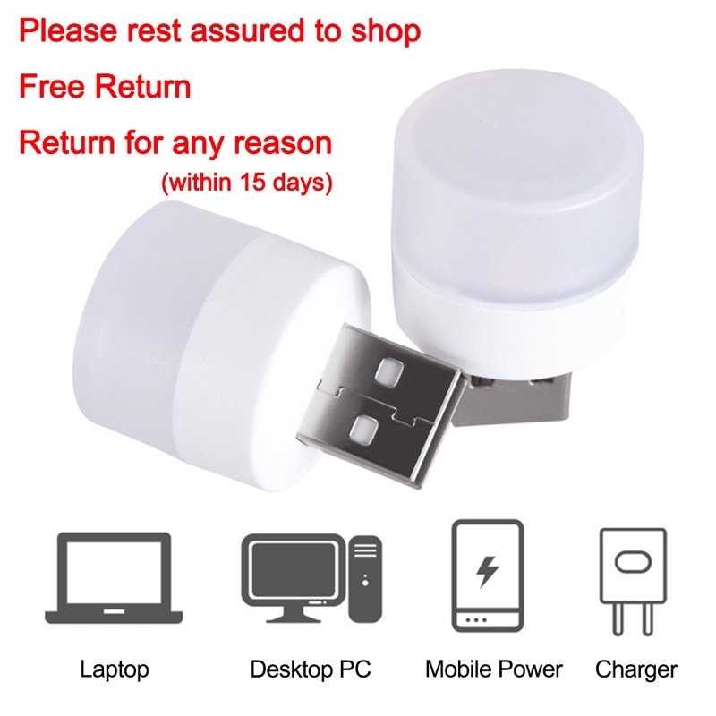 Đèn ngủ USB mini trang trí