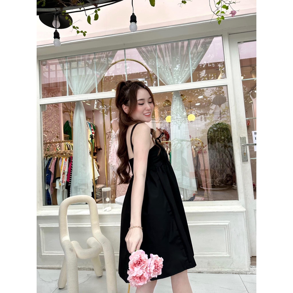 Đầm hai dây nữ ngắn Gem Boutique cột dây xinh xắn - Mizu Dress