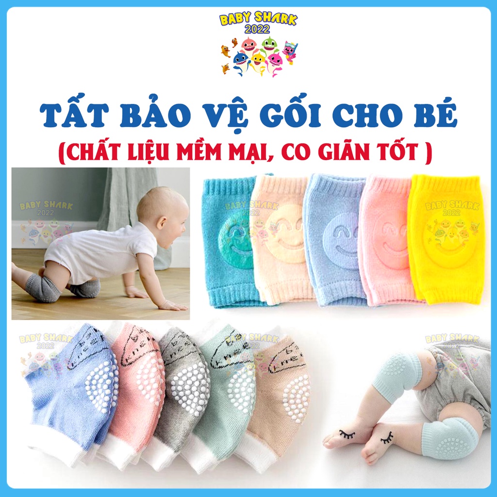 Tất bảo vệ đầu gối cho bé tập đi, tập bò | Shopee Việt Nam