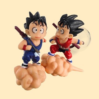 Đồ trang trí Nhân Vật Son-Goku Ngồi Trên Mây Trang Trí Bể Cá