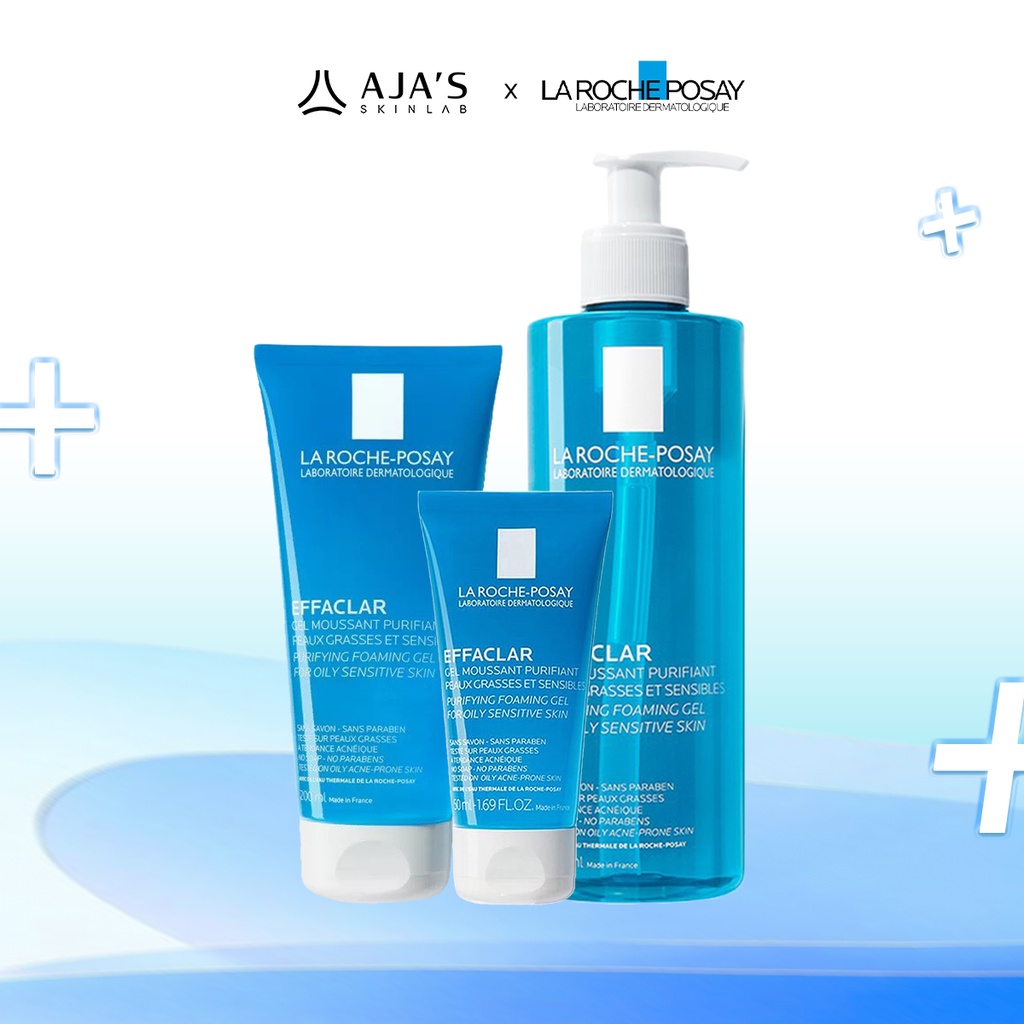 Ảnh Gel Rửa Mặt Tạo Bọt Cho Da Dầu La Roche-Posay Effaclar Purifying Foaming Gel For Oily Sensitive Skin - AJA'S SKINLAB 1
