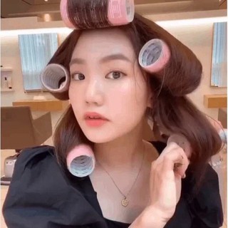 Lô Cuốn Tóc Mái Lõi Nhôm , Lô Uốn Mái Tự Dính Hàn Quốc 3 Lớp Chuẩn SaLon | Khanh.Color