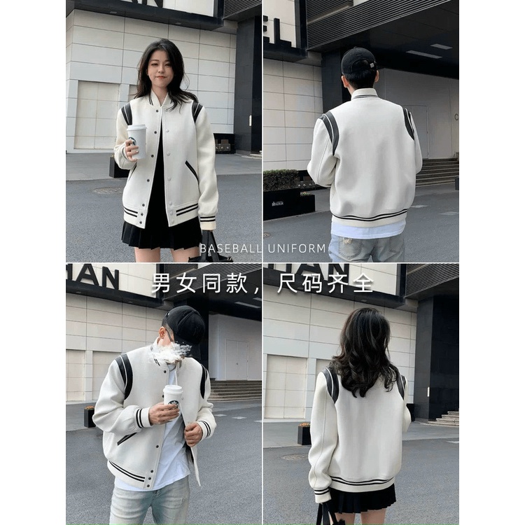 (HCM) ÁO KHOÁC BOMBER VIỀN 2 SỌC SANG CHẢNH -THỜI TRANG HÀN QUỐC CÁ TÍNH HOTTREND CHO CÁC CHỊ EM HIYU STORE
