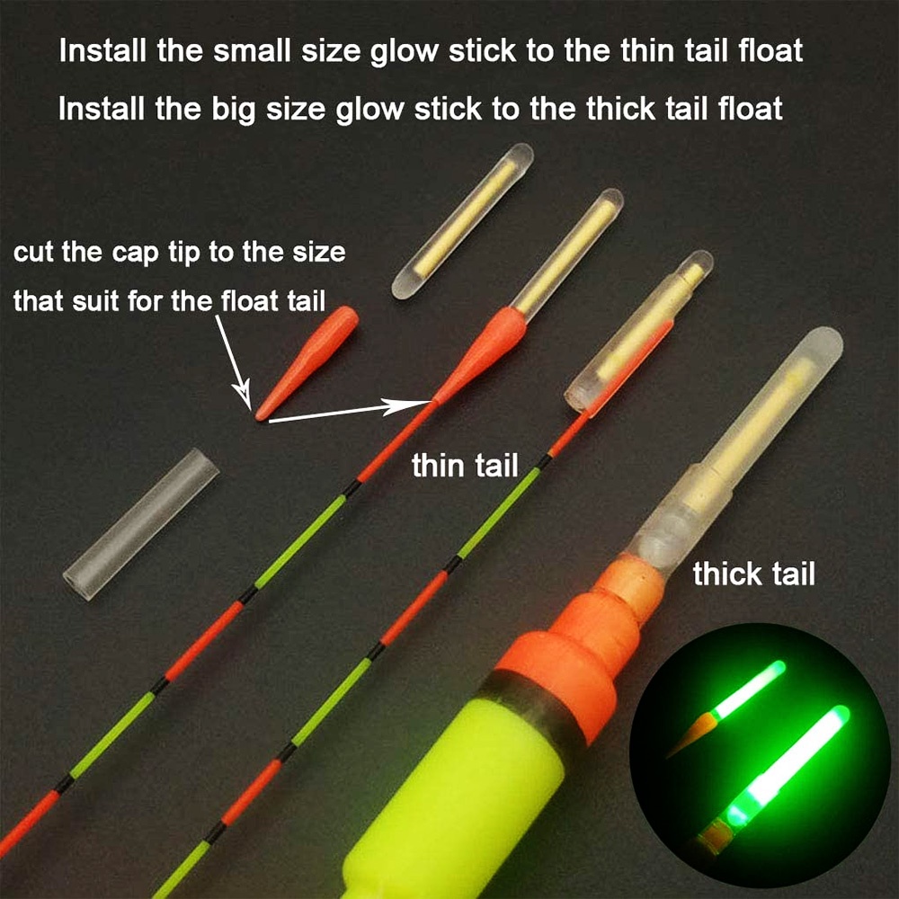Set 5 Phao Câu Cá Phát Sáng Trong Tối Tiện Dụng