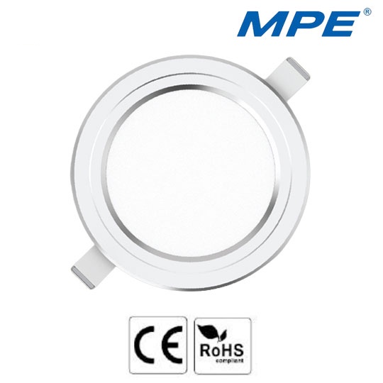 Đèn LED Panel âm trần MPE Seri RPL Viền Màu Bạc 7W 9W 12W - Chính hãng ...