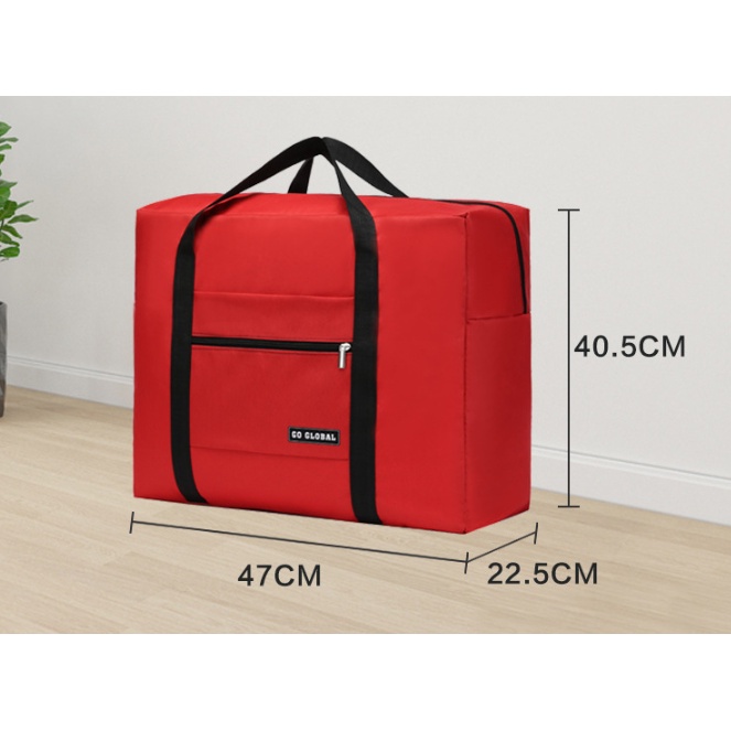 TÚI DU LỊCH CHỐNG THẤM NƯỚC GẤP GỌN CÓ QUAI ĐEO VALI ĐỰNG QUẦN ÁO T04