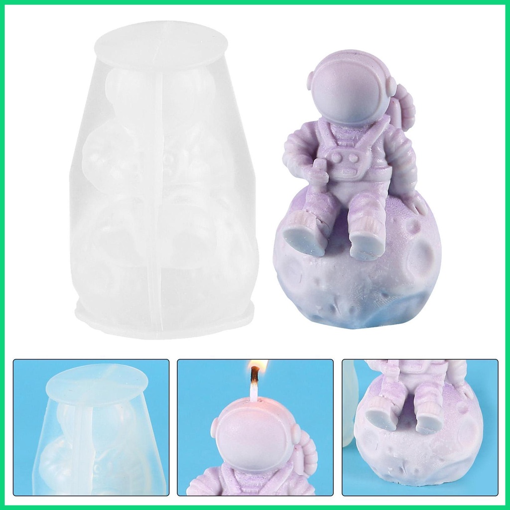 Khuôn Làm Tượng Phi Hành Gia Bằng Silicone Sáng Tạo DIY