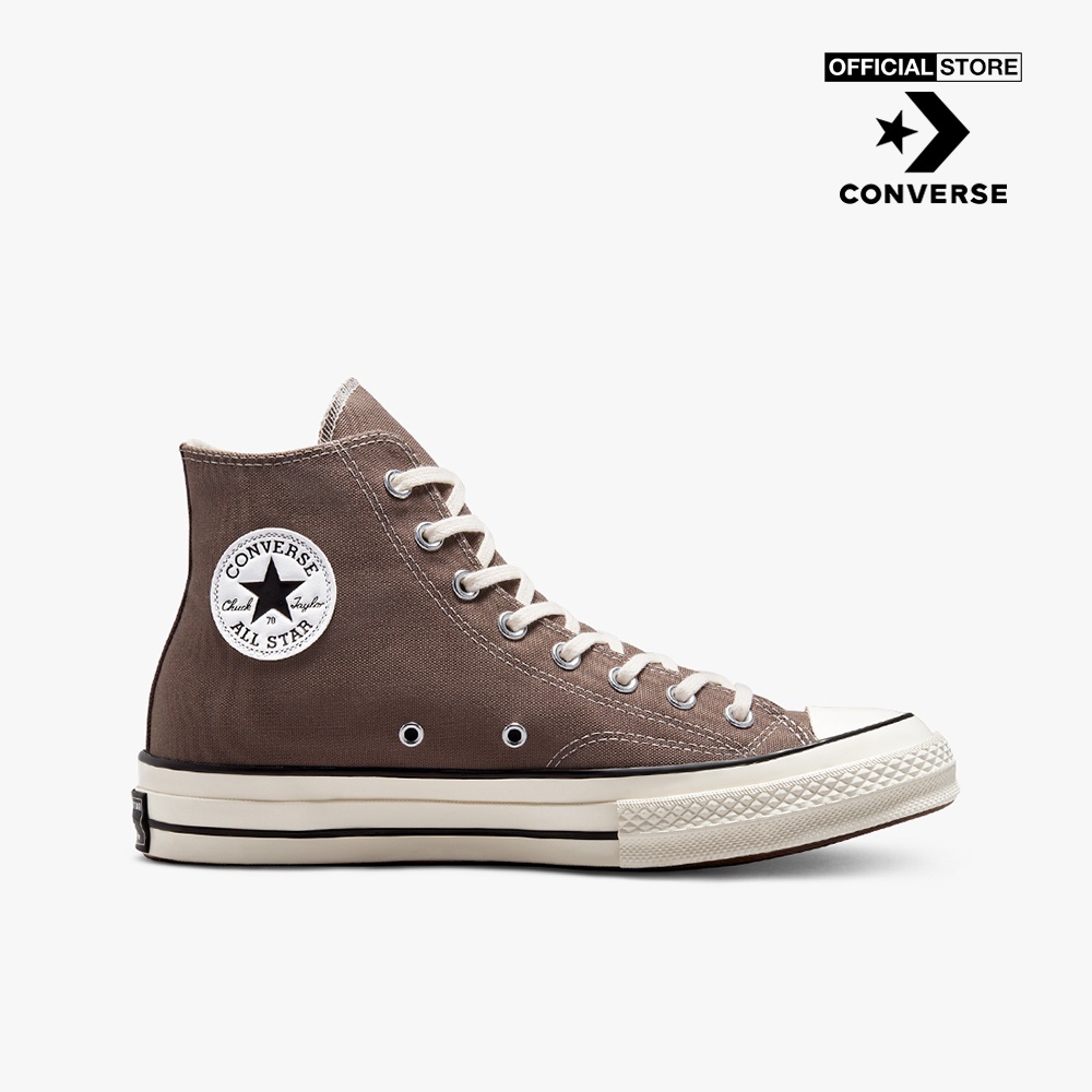 Giày sneakers Converse cổ cao unisex Chuck Taylor All Star 1970s A00753C-GRE0 BROWN