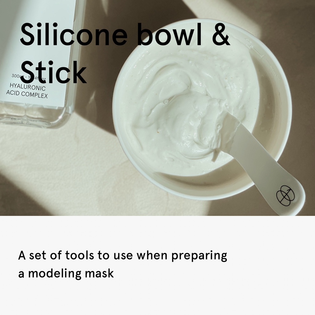 Ảnh Bát silicone + que trộn + cốc đo lường SET | DIY làm đẹp 1