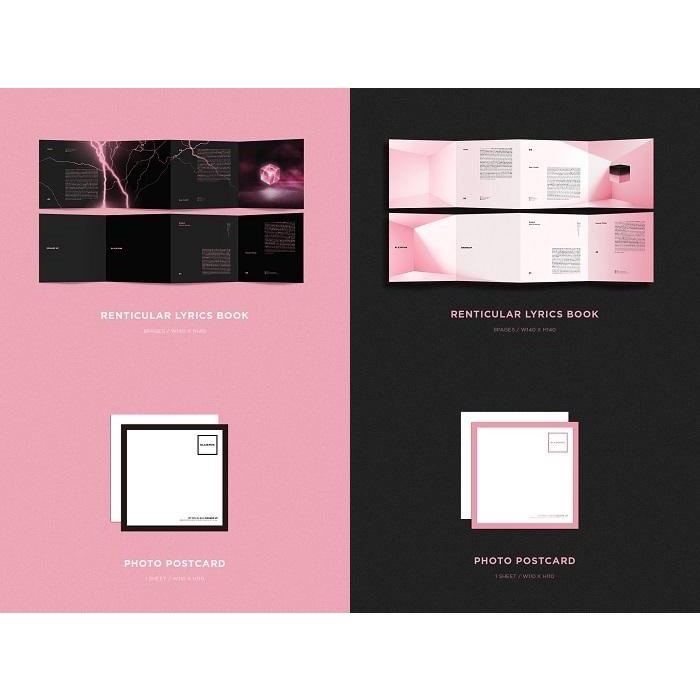 Blackpink Square Up Photocards BLACKPINK - [Square Up] (1st