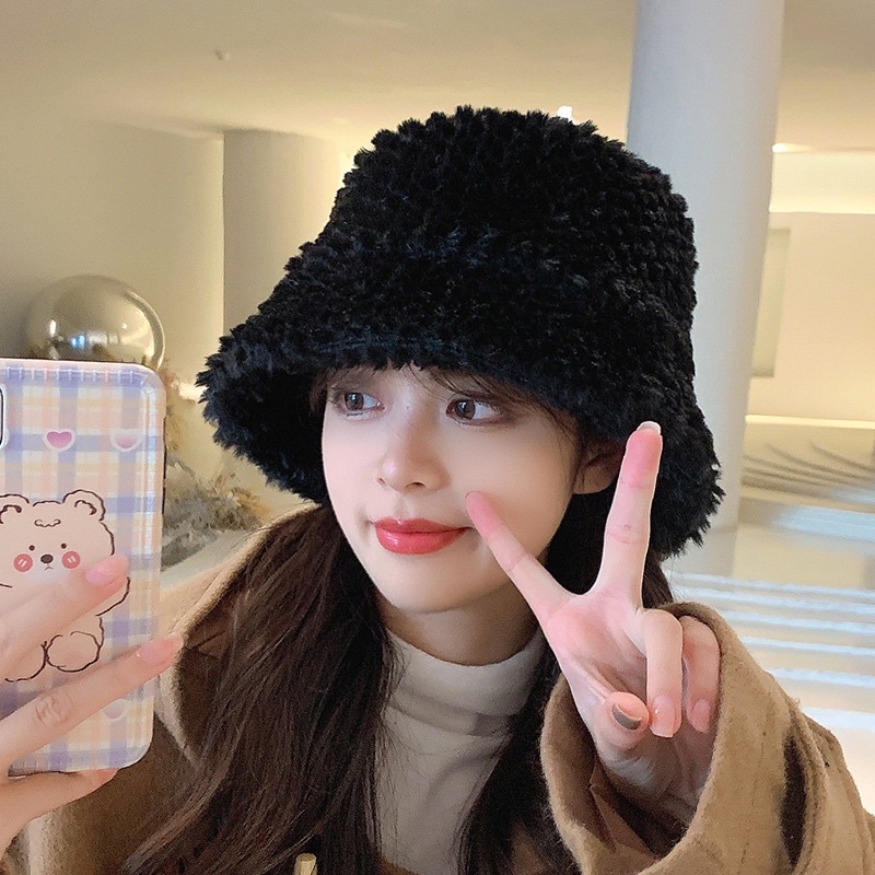 MŨ BUCKET LÔNG TỔ ONG UNISEX NAM NỮ