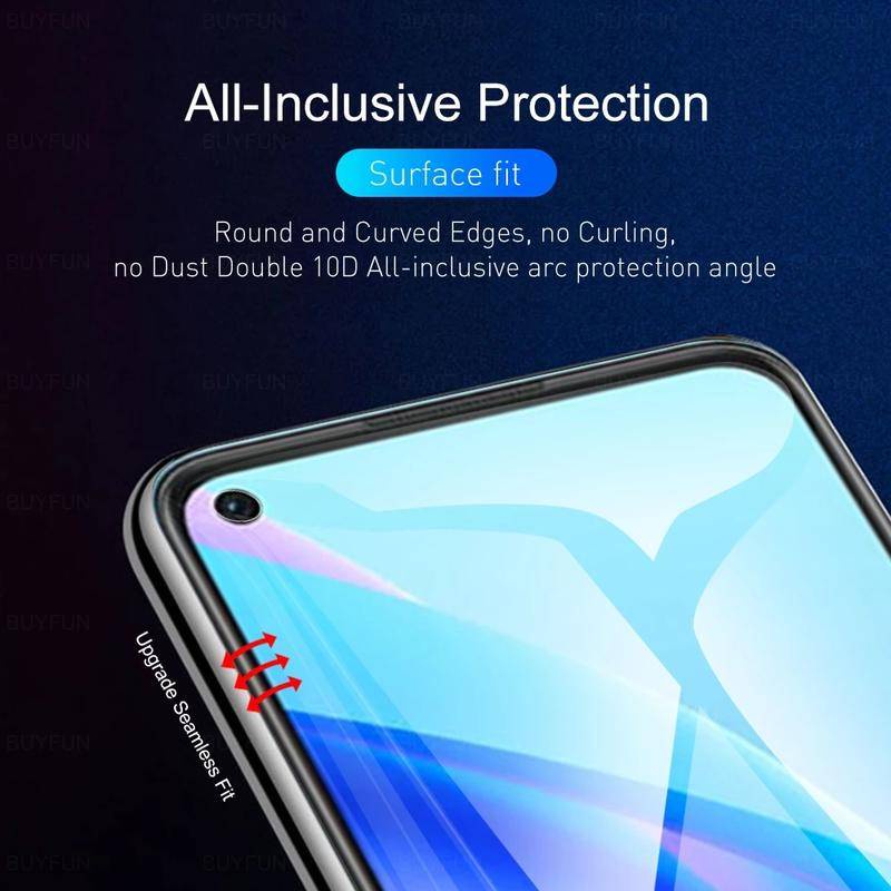 1-2 Miếng Dán Bảo Vệ Màn Hình Hydrogel Cho OPPO Reno 2 3 5 6 Pro Find X5 X3 X2 Pro Lite Plus Neo Phim Bảo Vệ Không Kính Cho OPPO A72 A53 A52
