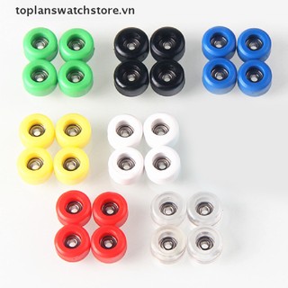 Bộ 4 vòng bi bánh xe kim loại CNC + cho bảng ngón tay