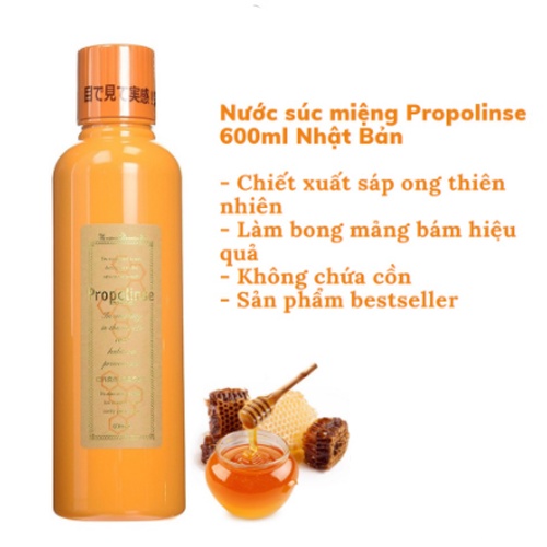 Nước súc miệng Propolinse nội địa Nhật Bản