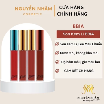 Son Kem Lì BBIA Last Velvet Lip Tint ❤️ Siêu Lì - Siêu Mịn