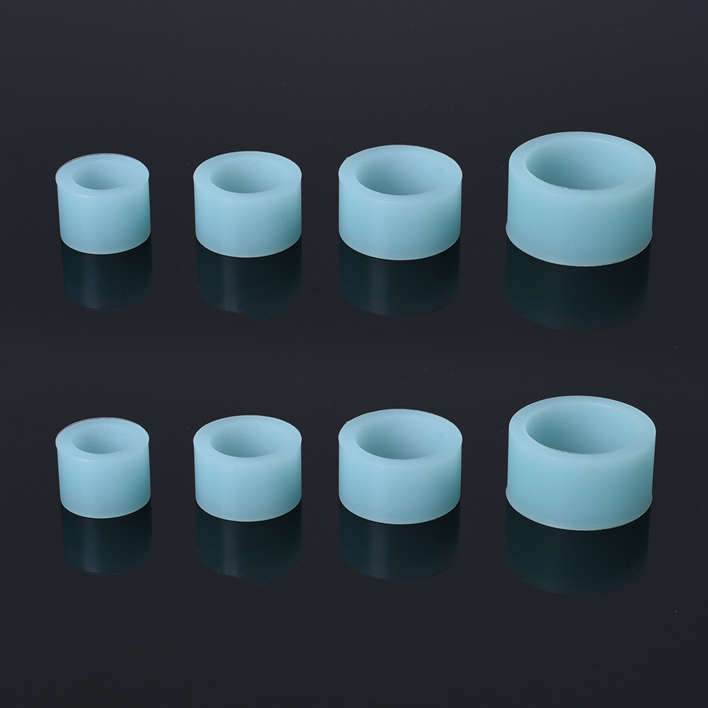 1 Vòng Silicon Dẻo Dạ Quang Chặn Cần Câu Cá Vào Ban Đêm Chống Trượt