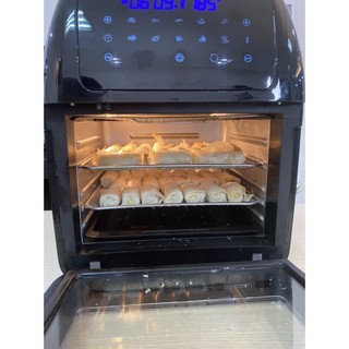 Nồi Chiên Không Dầu Princess Hà Lan, Lò nướng, làm bánh, Công Suất 1800w, Dung Tích 12L, Bảo Hành 3 năm Hàng Chính Hãng