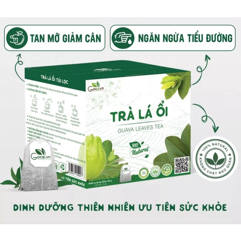 0Trà búp ổi giảm cân (Trà lá ổi nguyên chất, lá ổi khô giảm cân hiệu quả)
