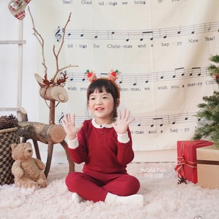 (XẢ KHO) Bộ thu đông cho bé Batala kids, set giữ nhiệt trẻ em vải TỔ ONG, set mặc nhà cho bé kiểu Hàn Quốc từ 10-25kg
