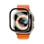 Phim bảo vệ + Vỏ trong suốt cho Apple Watch Ultra 2 49mm PC cứng khung rỗng cản trước cho iWatch Ultra 49mm trường hợp Accessorie