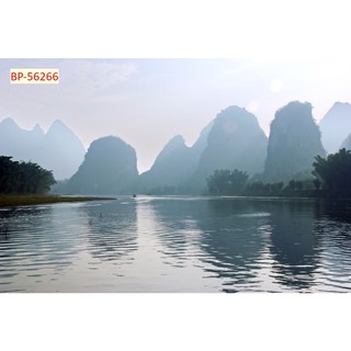 Tranh Sơn Thủy 3D Nhiều Kích Thước Lựa Chọn