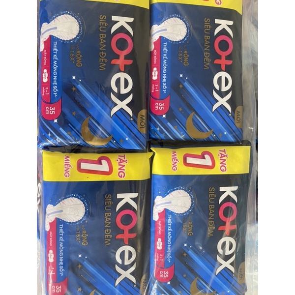 Băng vệ sinh Kotex Style ban đêm 3 miếng x 35cm