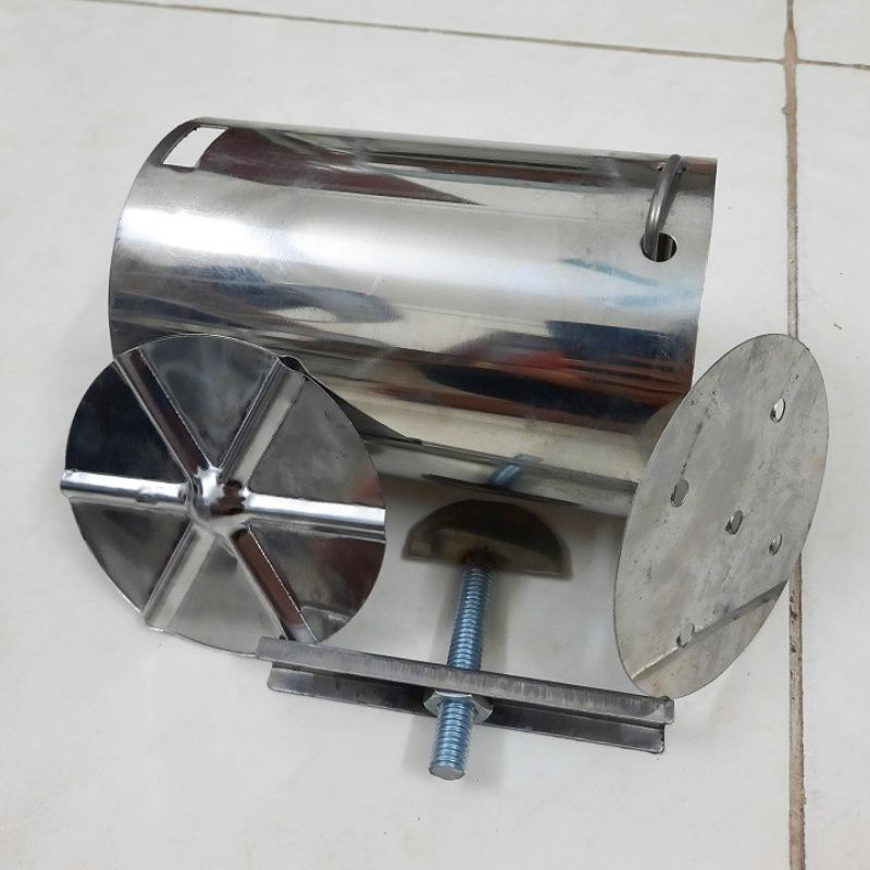 KHUÔN LÀM GIÒ INOX LOẠI 1KG, 2KG Khuôn Ép Giò Xào,Giò Thủ,Chả Lụa Đón Tết Nguyên Đán
