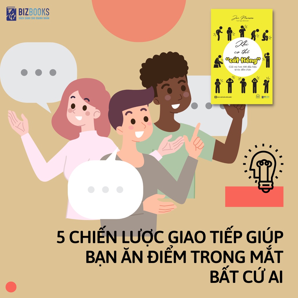 Sách Khi cơ thể cất tiếng - Giải mã hơn 400 dấu hiệu từ tóc đến chân - Bizbooks