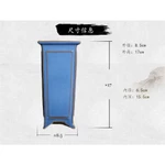 Jingdezhen Chậu hoa Glaze đầy màu sắc [Huayun] Chậu hoa Gốm sứ Giá đỡ biển hiệu nhỏ Bề mặt Kui Chậu ống nhỏ Nồi cọc cũ Nồi vách đá [A403] — ảnh 8