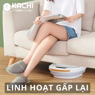 Bồn ngâm chân massage nhiệt hồng ngoại xếp gọn Kachi MK344