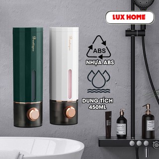 Hộp đựng sữa tắm, dầu gội, hộp đựng nước rửa tay chất liệu ABS gắn treo tường tiện lợi