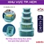 * Hàng cao cấp * Bộ 5 hộp nhựa đựng thực phẩm, bảo quản thực phẩm lạnh - có nắp đậy, kèm rổ