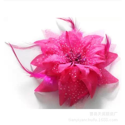 (1 cái)Hoa cài đầu biểu diễn dành cho trẻ em nhiều màu