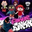 Lovable Friday Night Funkin Sang Trọng Đồ Chơi Fnf Whitty Và Bạn Gái Búp Bê Nhồi Bông Mềm Cho