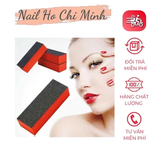 Set 2 cây phào dũa móng 3 mặt nhám phụ kiện làm nail chuyên dụng