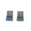 Shas 2x Mini USB Type-C Hàn Cổng Nữ 16 Pin Cổng Sạc Thay Thế Sửa Chữa USB