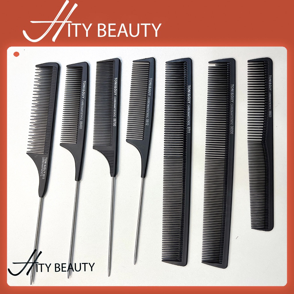 [Full Set] Lược thường, đánh rối, chữ S Toni&Guy 2 đầu ĐEN học tóc, Makeup, làm tóc chuyên nghiệp - Hity Beauty