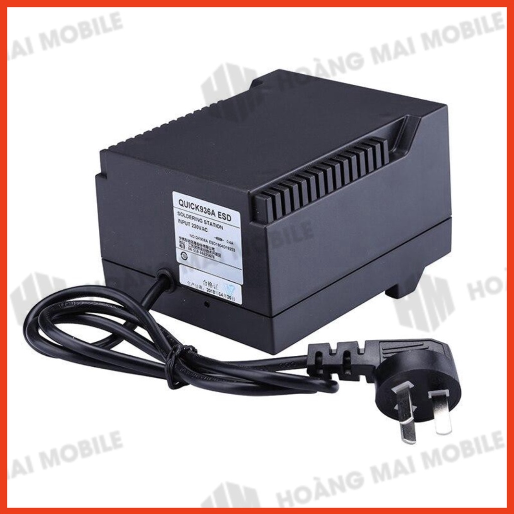 Máy hàn cầm tay 60W QUICK 936A, phù hợp mũi hàn 936
