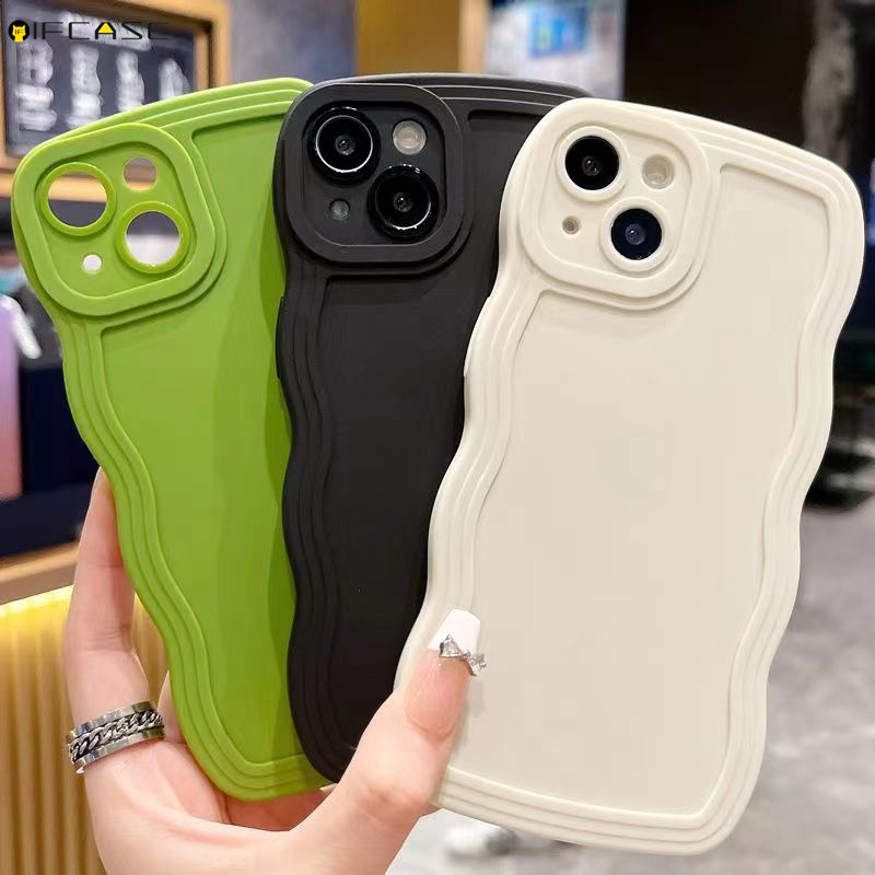 Ốp Điện Thoại Silicone Màu Trơn Mặt Nhám Cho iPhone 14 Plus 14 13 12 Mini Pro Max