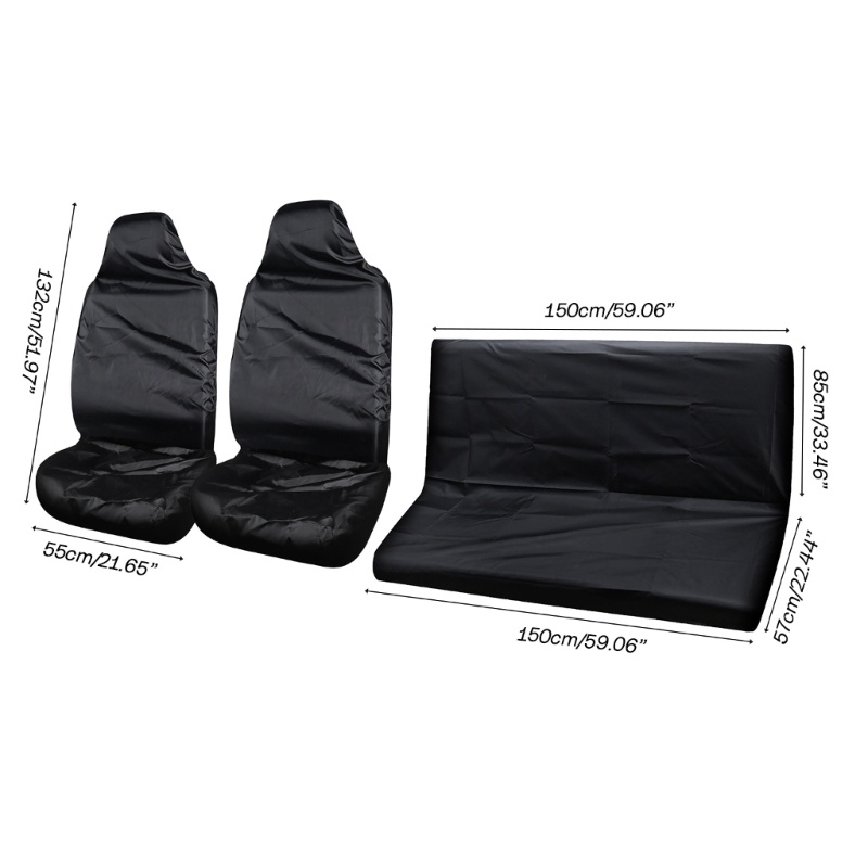 Car Front / Rear Seat Cover Waterproof Anti-dust Protector Cover Auto Seat Cover