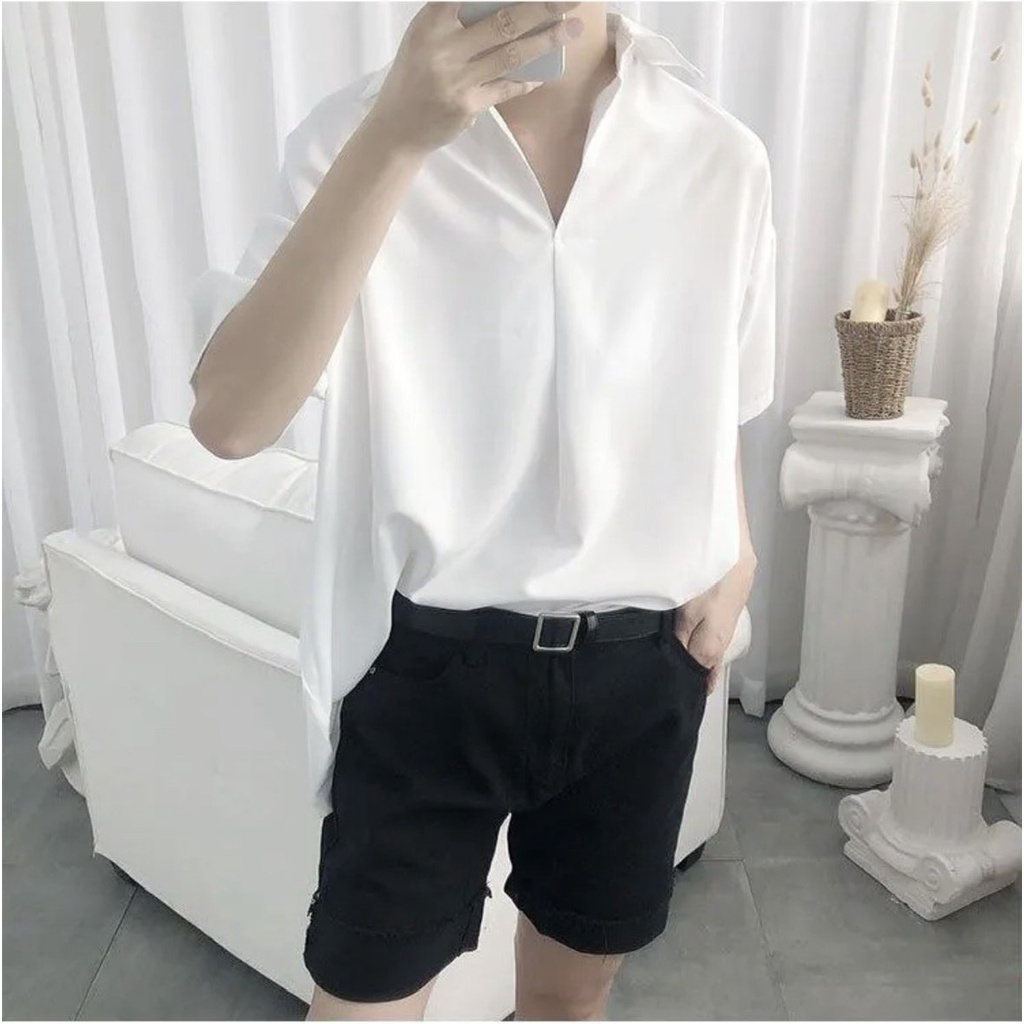 Áo Sơ mi RUS CVC - Giá sỉ Unisex
