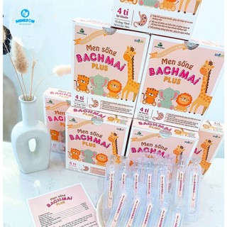 Men Sống Bạch Mai Plus Chứa Chất Xơ Và 4 Tỷ Lợi Khuẩn Hộp 15 Ống