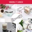 MONOSTYLE 10 chiếc Thiết bị định tâm Dụng cụ phụ trợ Kẹp bấc thủ công ba lỗ