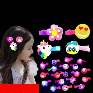Set 2 cái kẹp tóc phát sáng cho bé gái siêu xinh