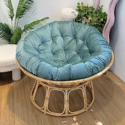 Ghế mây PAPASAN 1 mét 2 - Sản phẩm thư giãn đọc sách từ HOME MÂY với chất liệu mây 100%