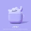 Vỏ bảo vệ tai nghe hoạt hình động vật mèo cam cho AirPods Pro/3/2/1, tương thích Gengar